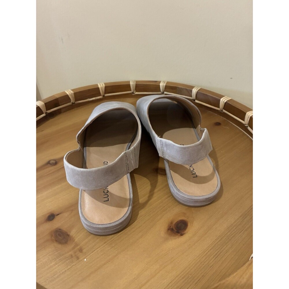 Lucky Brand Women's Lk-Georgeta, Titanium, Size 7.5 Sandals NEW - Picture 4 of 6